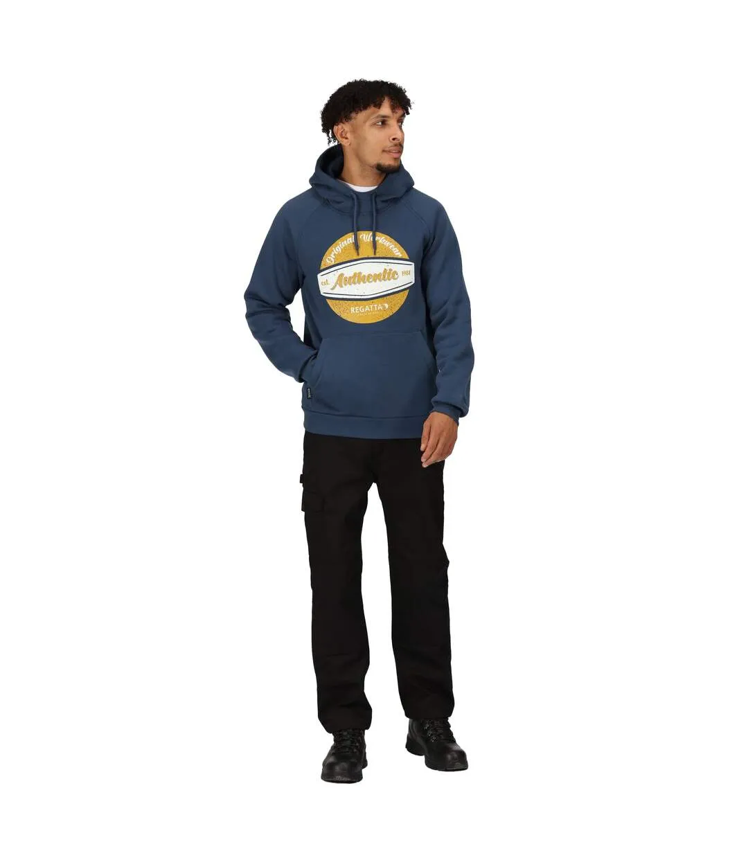 Mens original hoodie dark denim Regatta