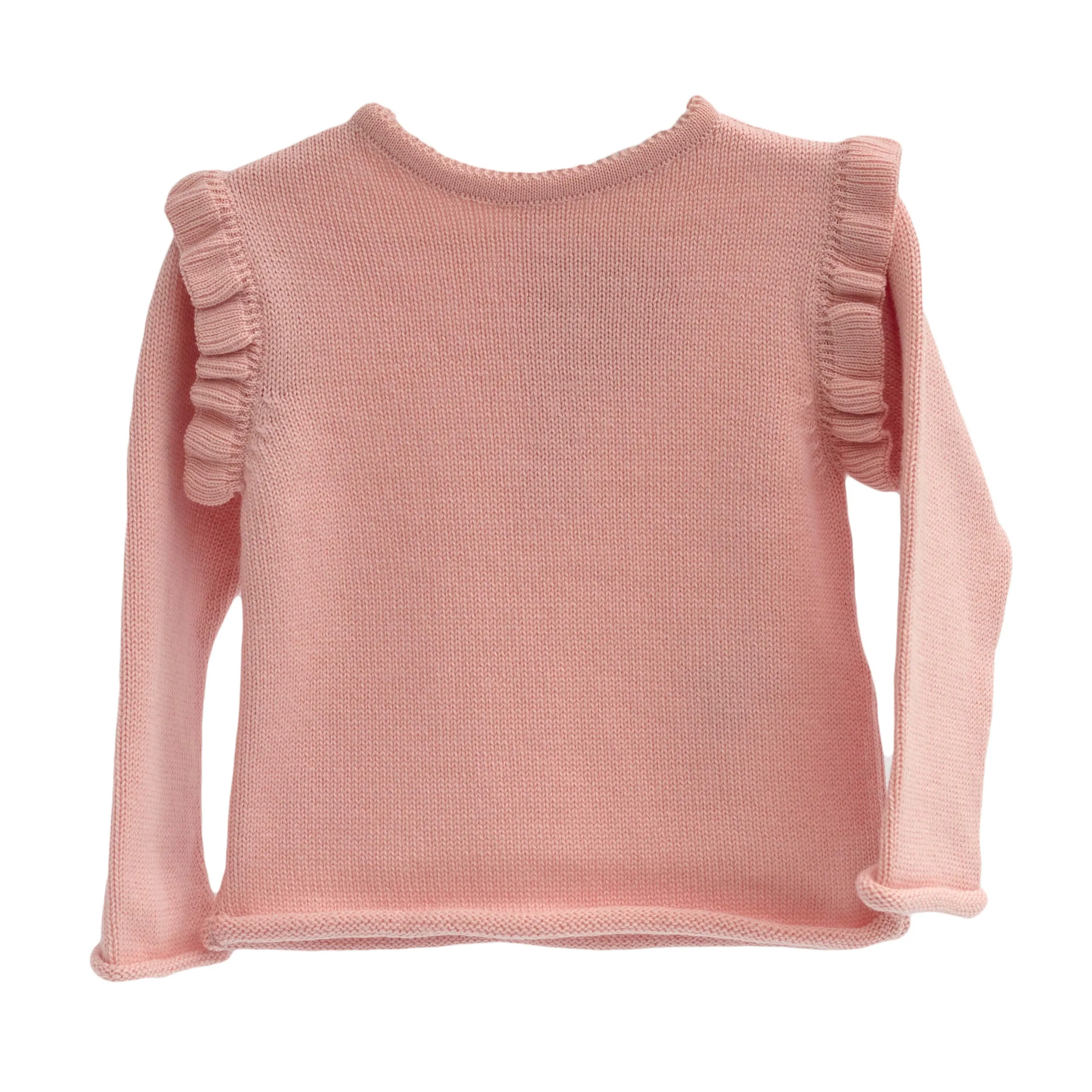 Merino Wool Sweater - Rose Pink