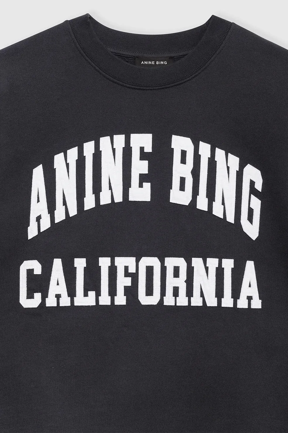 MILES SWEATSHIRT ANINE BING - VINTAGE BLACK