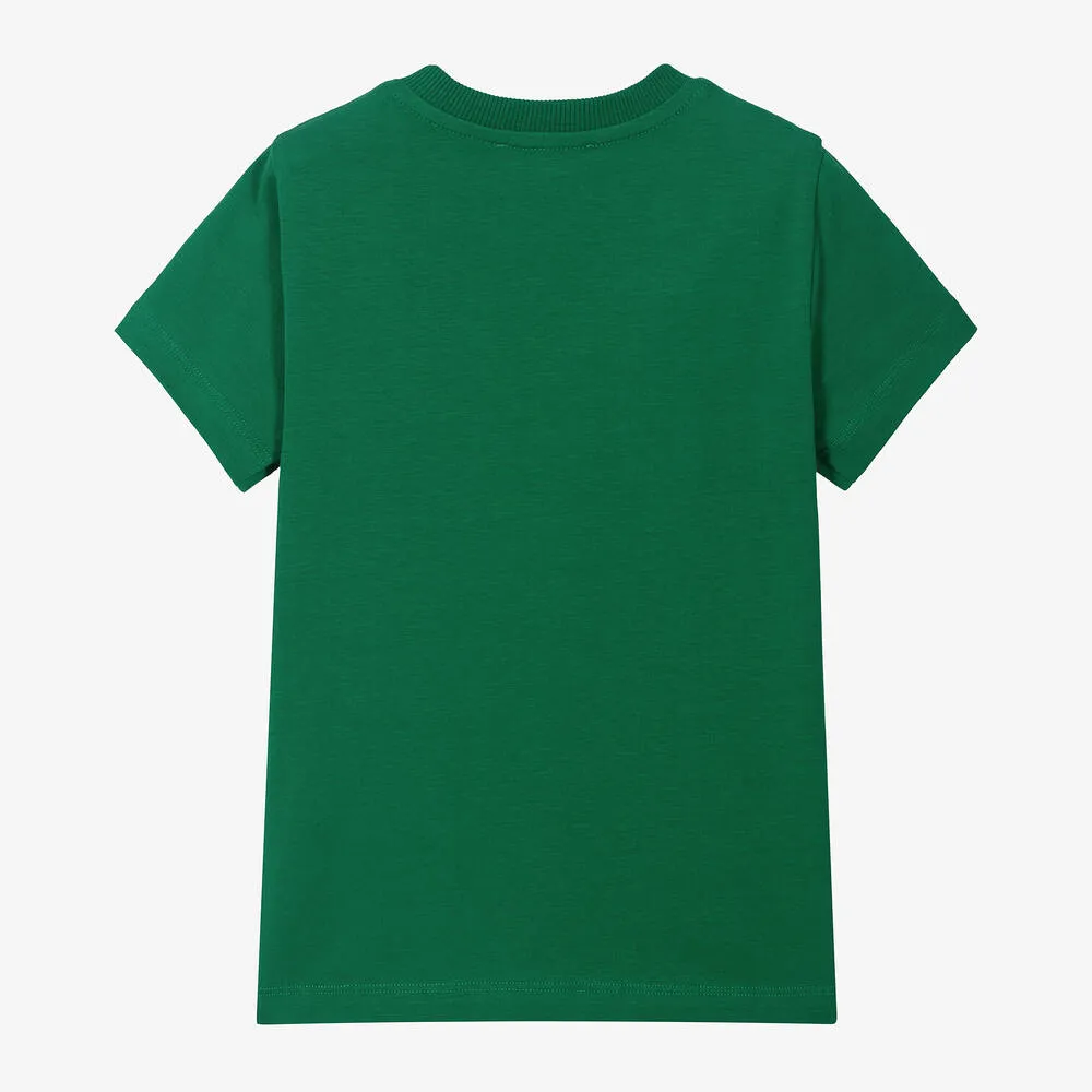 Moschino T-Shirt Logo Bold Green