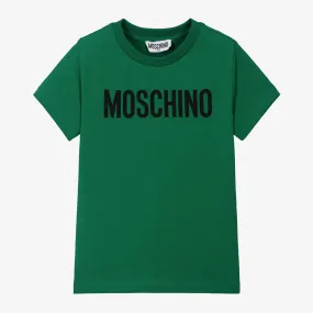 Moschino T-Shirt Logo Bold Green