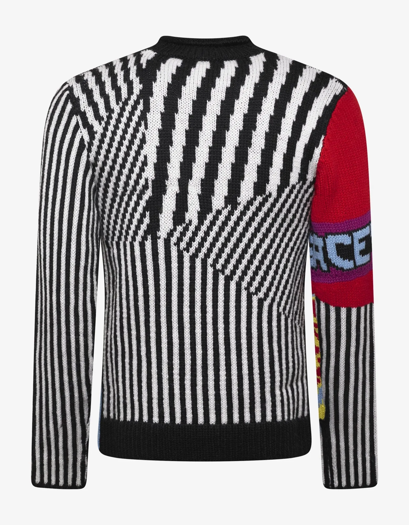 Multi-Graphic Wool Sweater