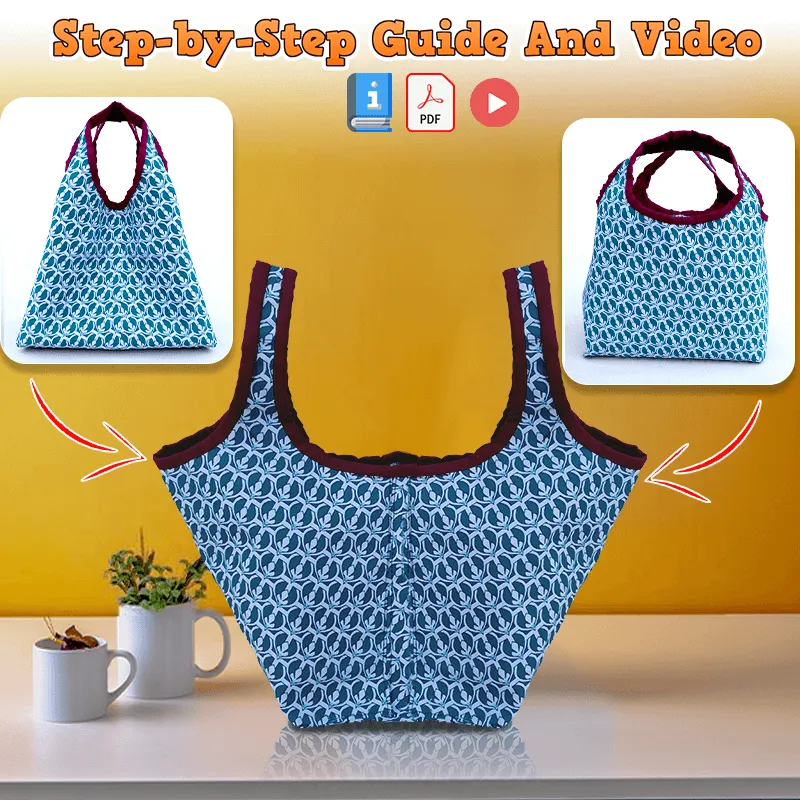 Multi Purpose Bag PDF Download Pattern (3 sizes included)