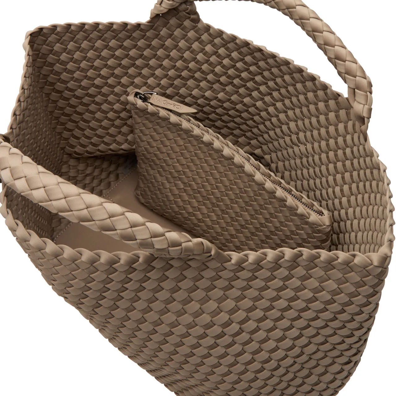 NAGHEDI St. Barths Medium Tote Bag - Cashmere