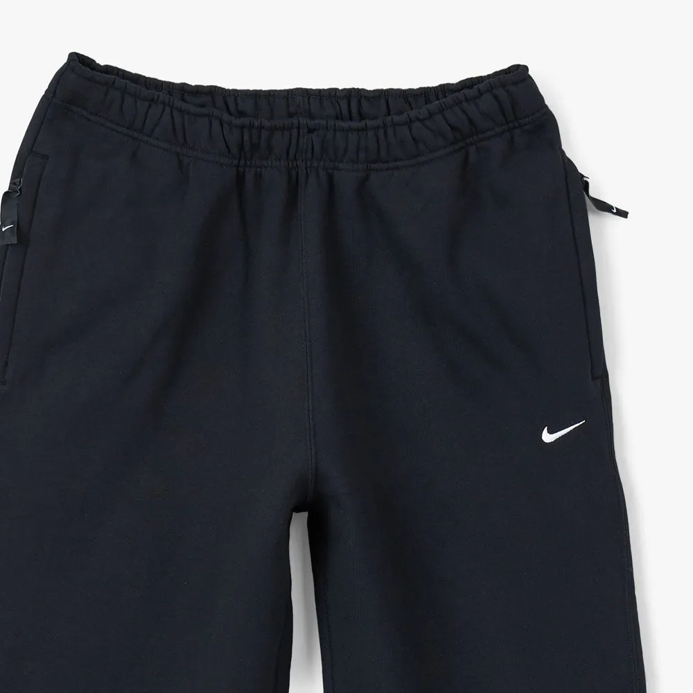 Nike Solo Swoosh Fleece Pants Black / White