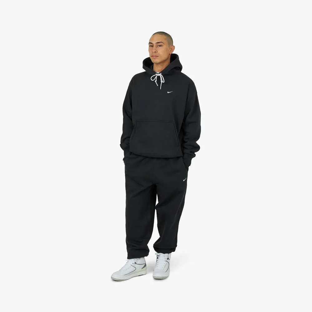 Nike Solo Swoosh Fleece Pants Black / White