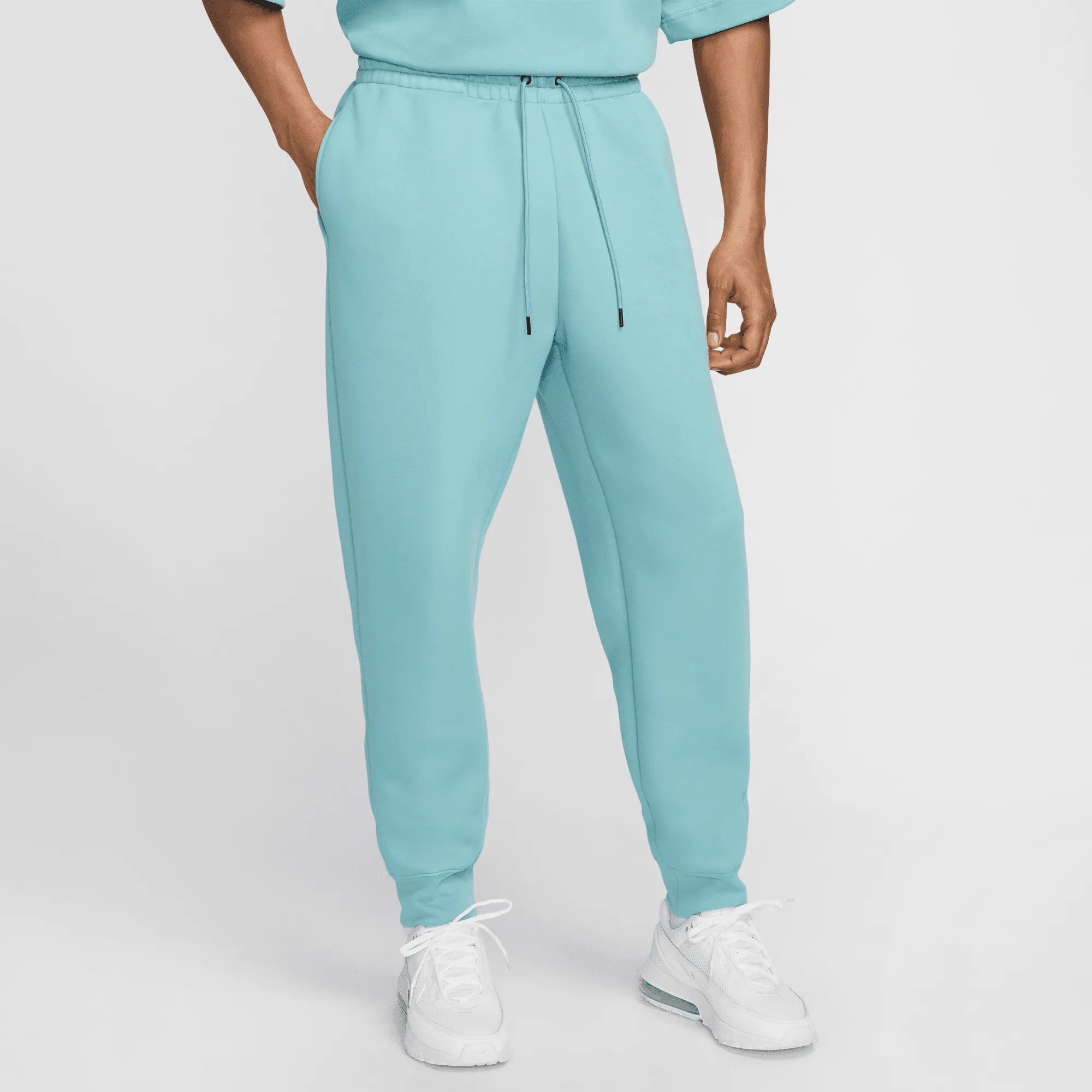 Nike Tech Denim Turq Blue Fleece Pants