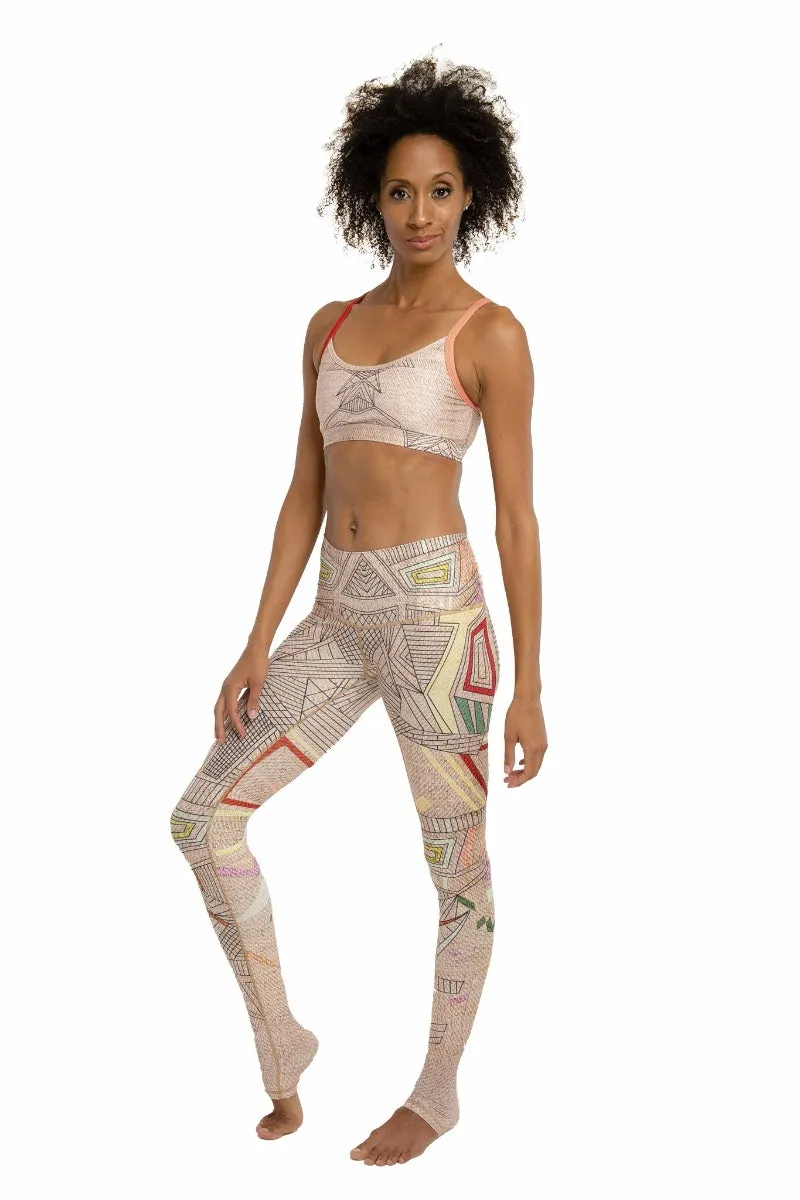 NIYAMA SOL // ENDLESS LEGGINGS - AZTEC