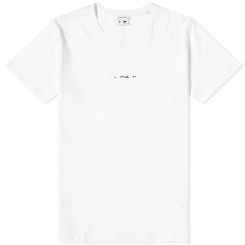 NN07 Ethan Logo T-ShirtWhite