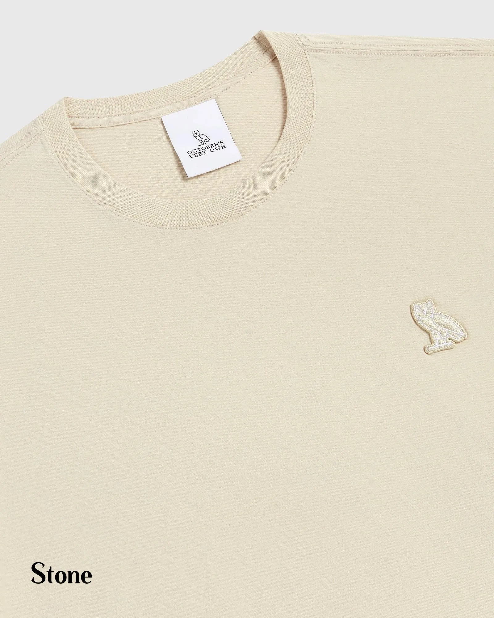 OCTOBERS VERY OWN  |Street Style Plain Cotton Logo Loungewear T-Shirts