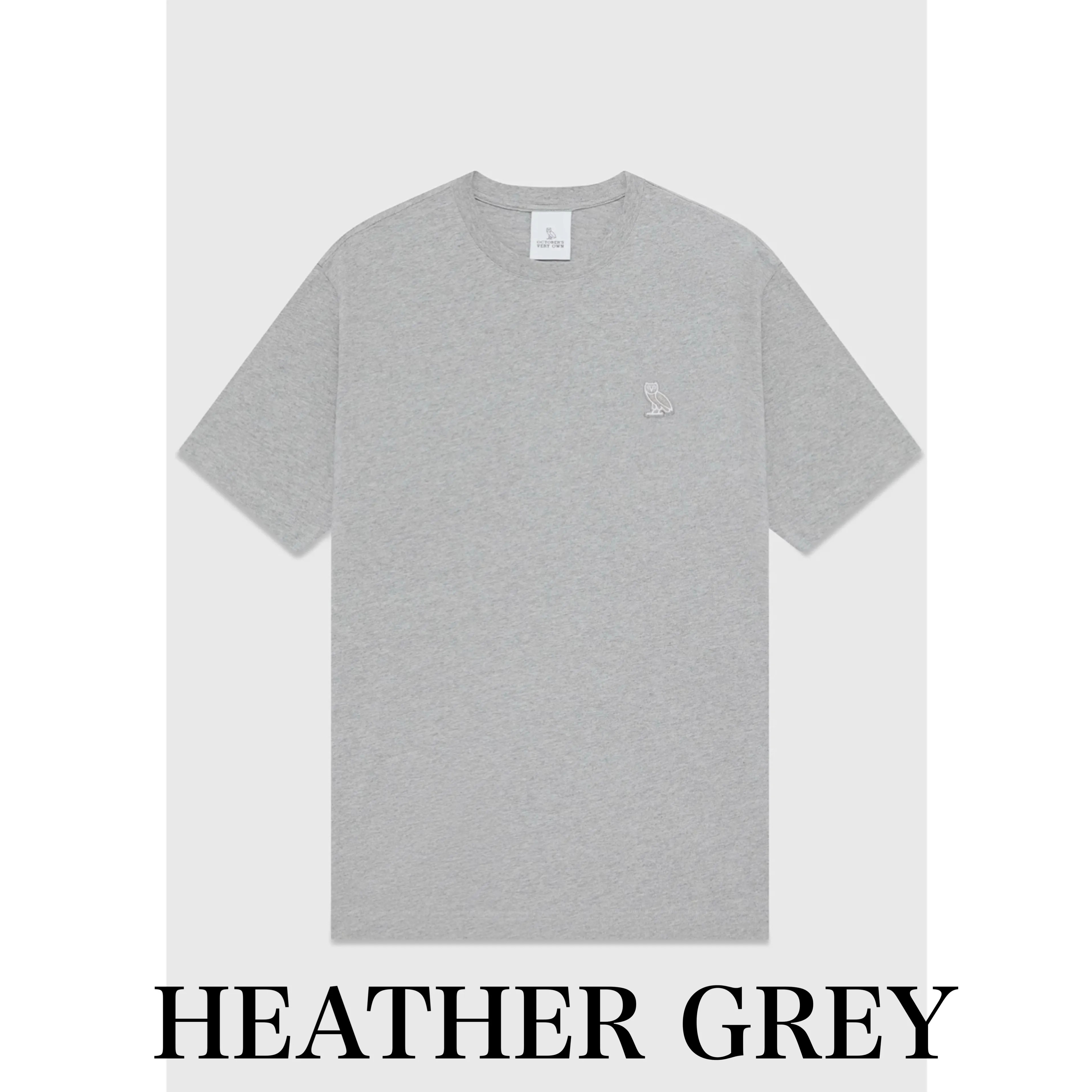 OCTOBERS VERY OWN  |Street Style U-Neck Plain Cotton Short Sleeves Logo