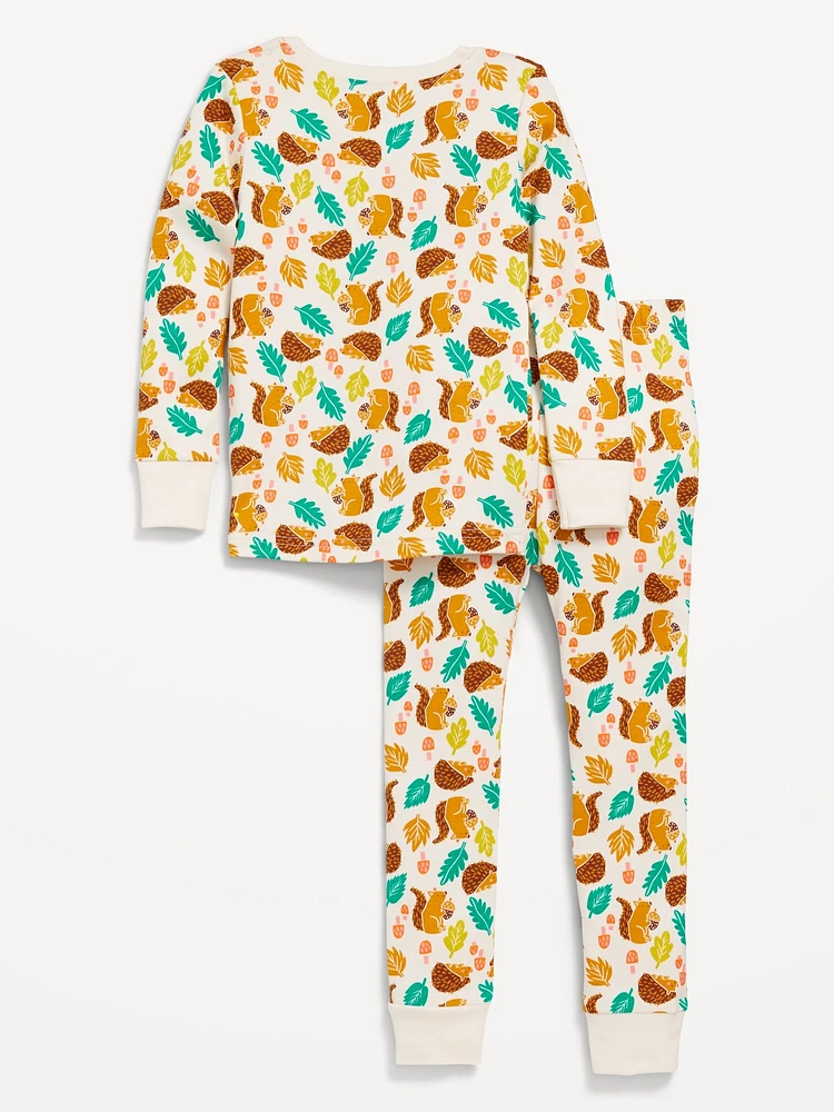 Old Navy Unisex Printed Snug-Fit Pajama Set for Toddler & Baby