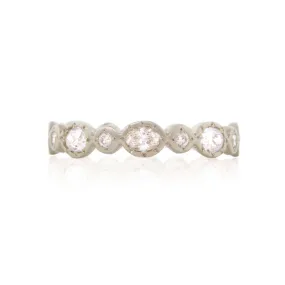 Oval And Round Diamond Ring