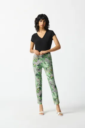 Palm Print Capris Style 242223