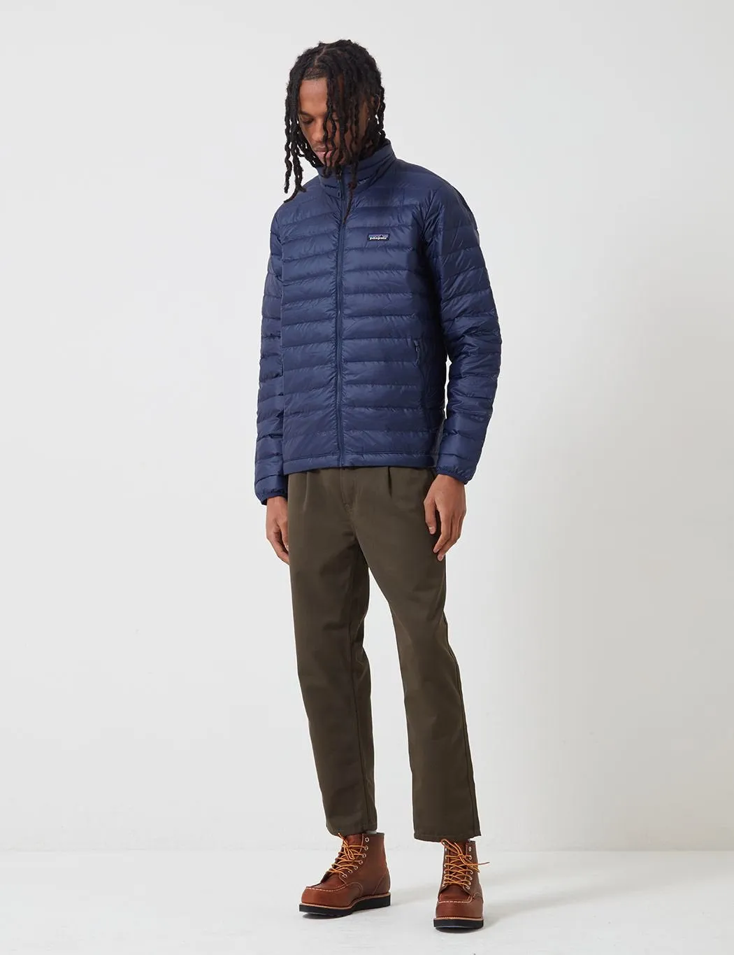 Patagonia Down Sweater Jacket - Classic Navy Blue