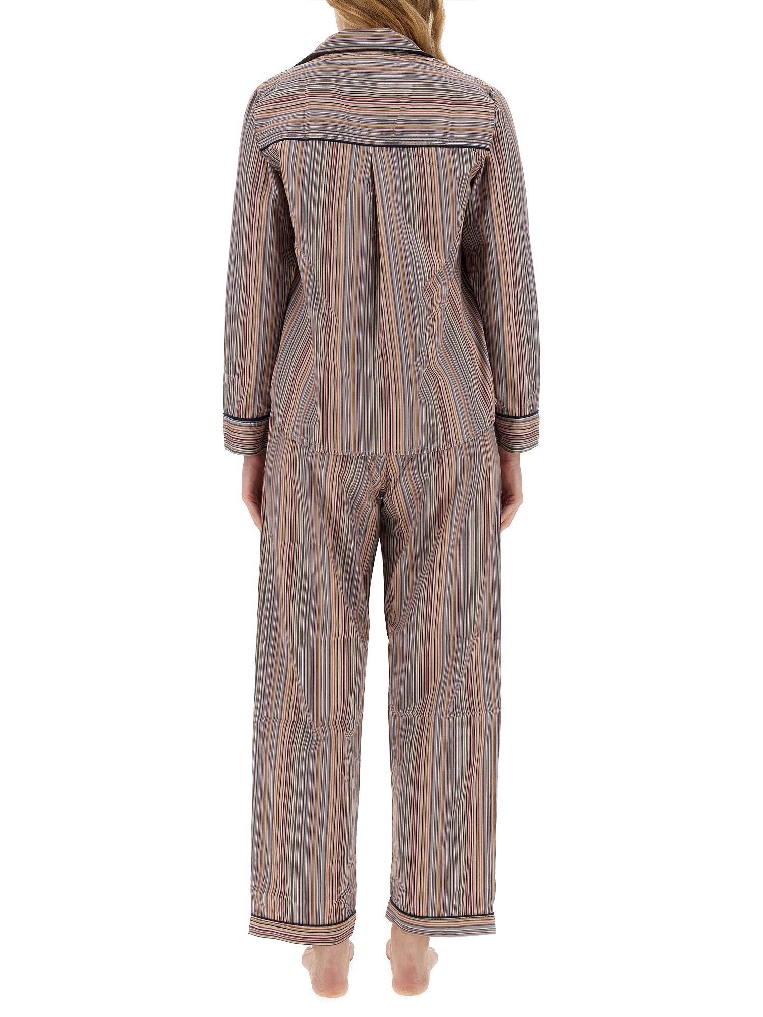 PAUL SMITH    STRIPED PATTERN PAJAMA SET