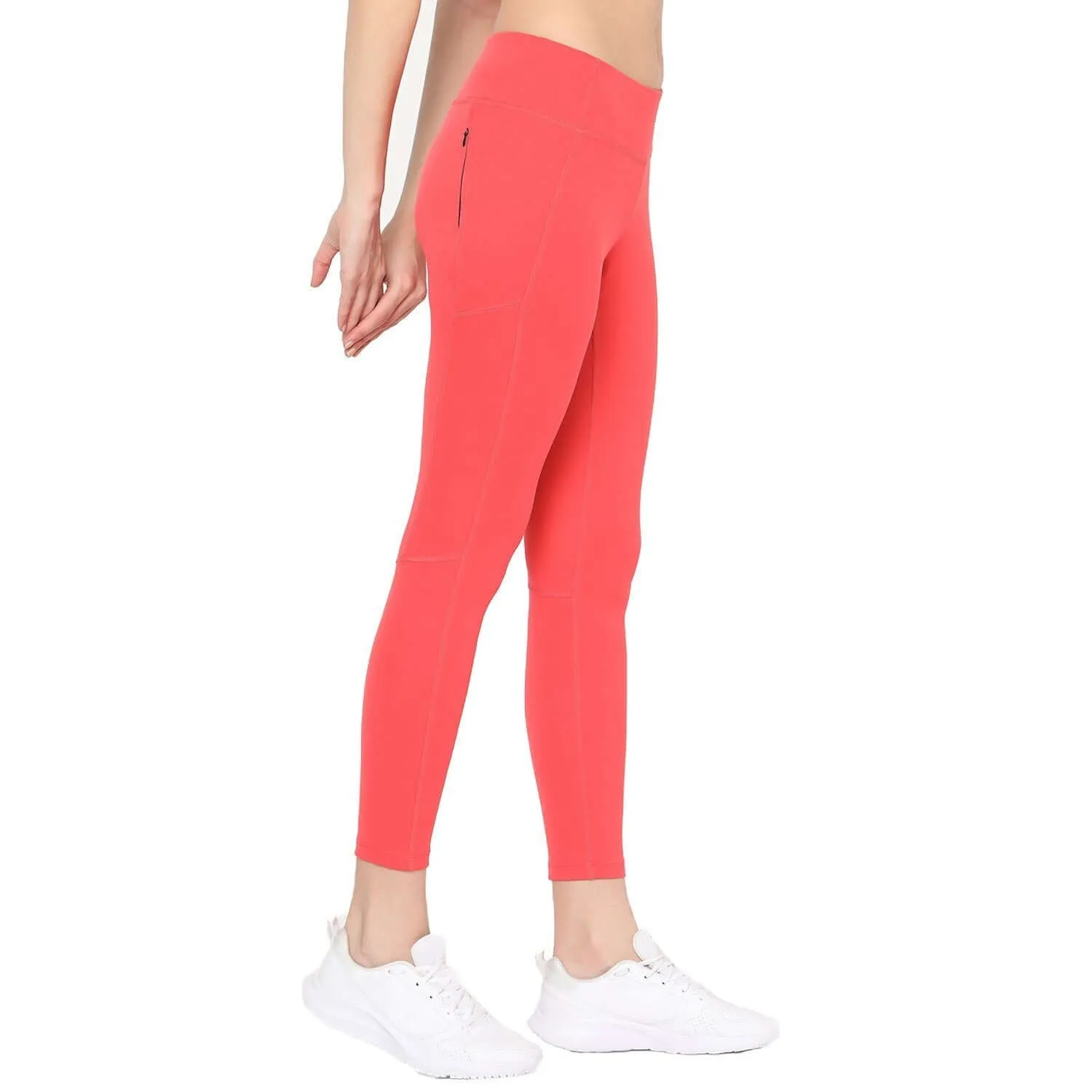 Performance Track Leggings Bright Orange