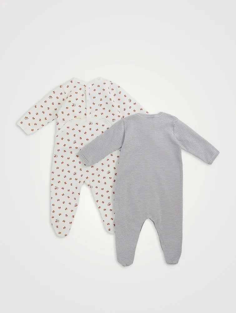 PETIT BATEAU Pack of Two Pajama Set