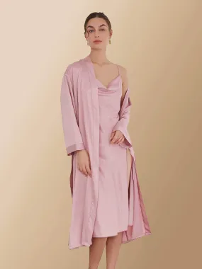 Pink Robe Dress Set