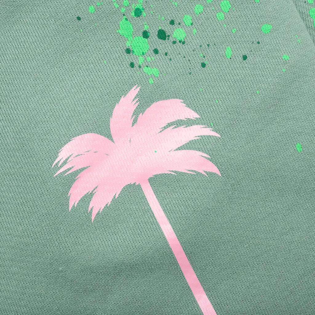 PXP Painted Sweatpants - Green/Pink