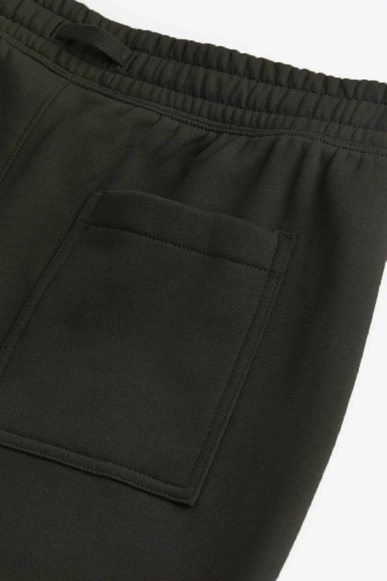 Relaxed Fit Cargo joggers For Men Off white