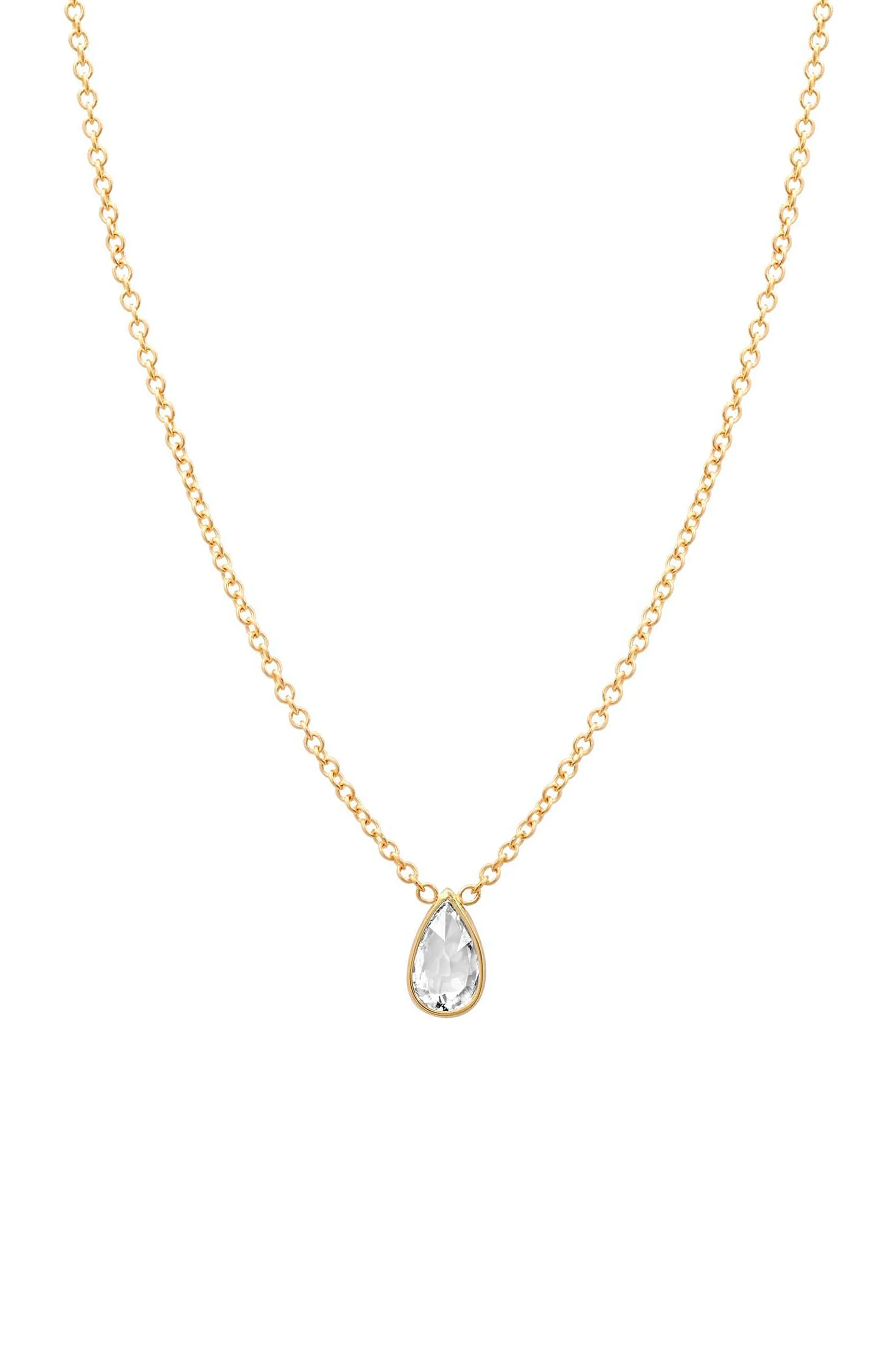 Rose Cut Champagne Diamond Necklace No. 2379