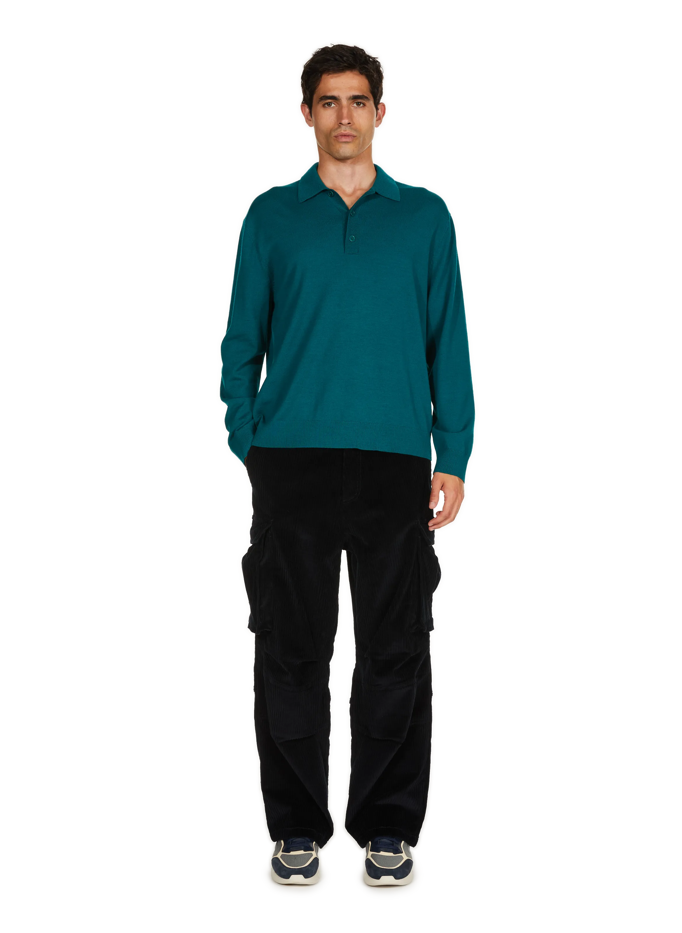 Saison 1865   Round-neck wool jumper - Green