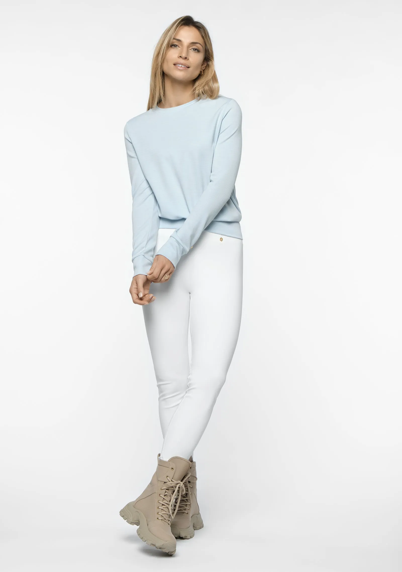 SIENA Merino Sweater blu ciel