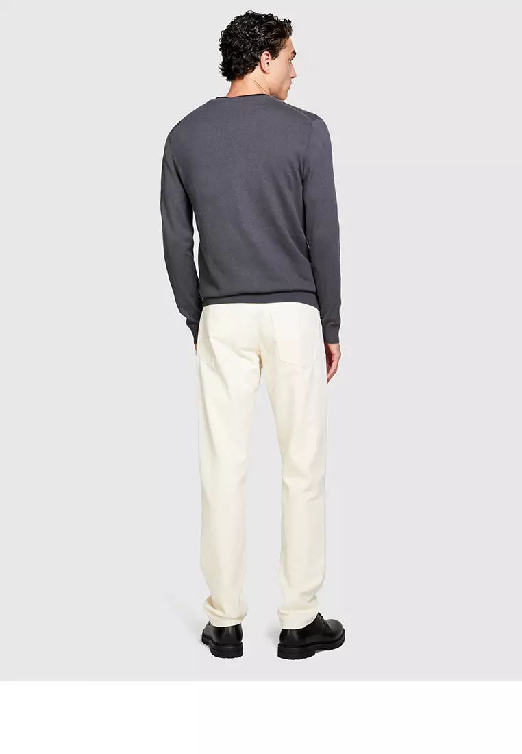 Sisley Solid Colored Sweater