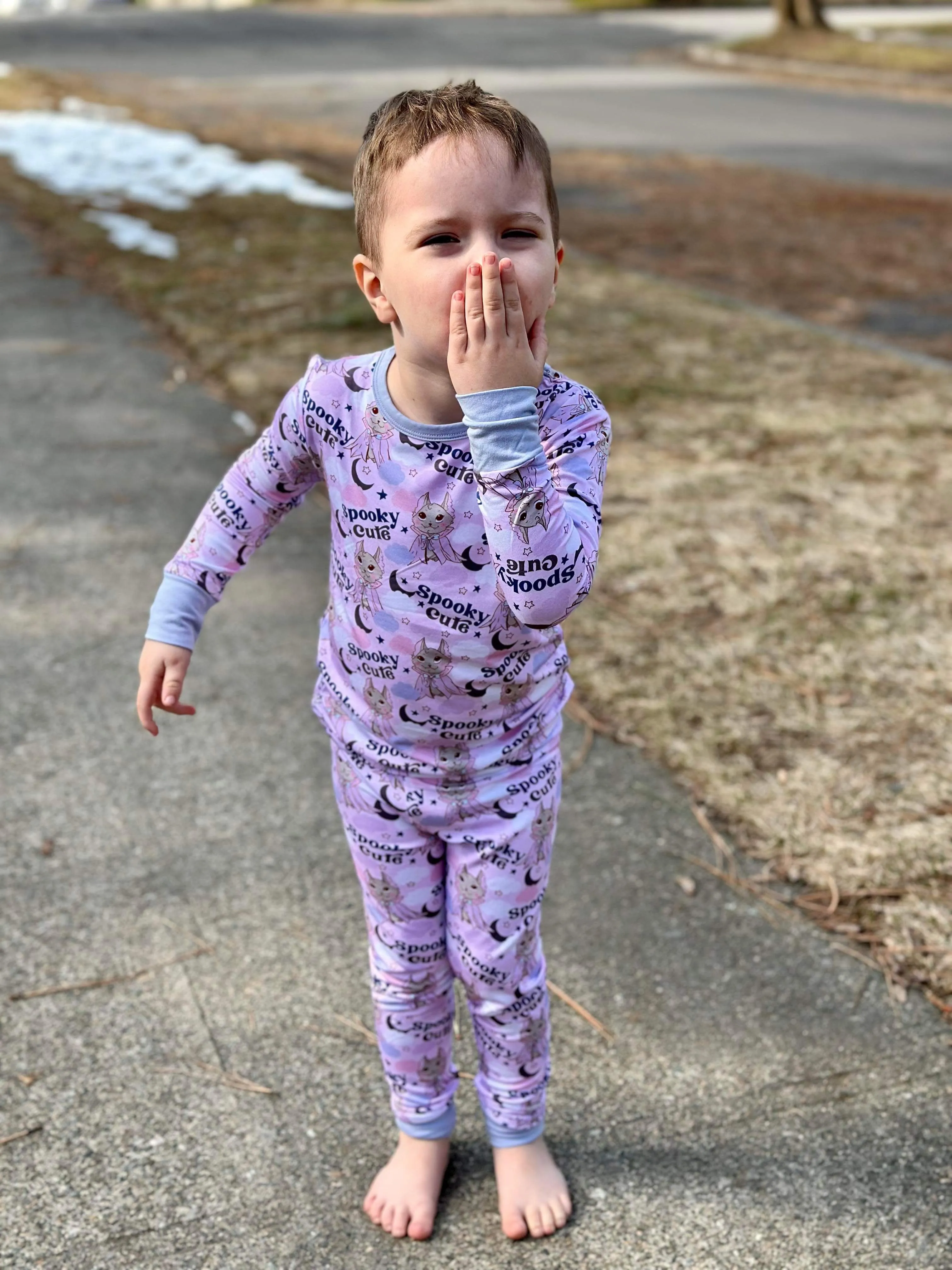 Spooky Cute Two-Piece Pajama Set