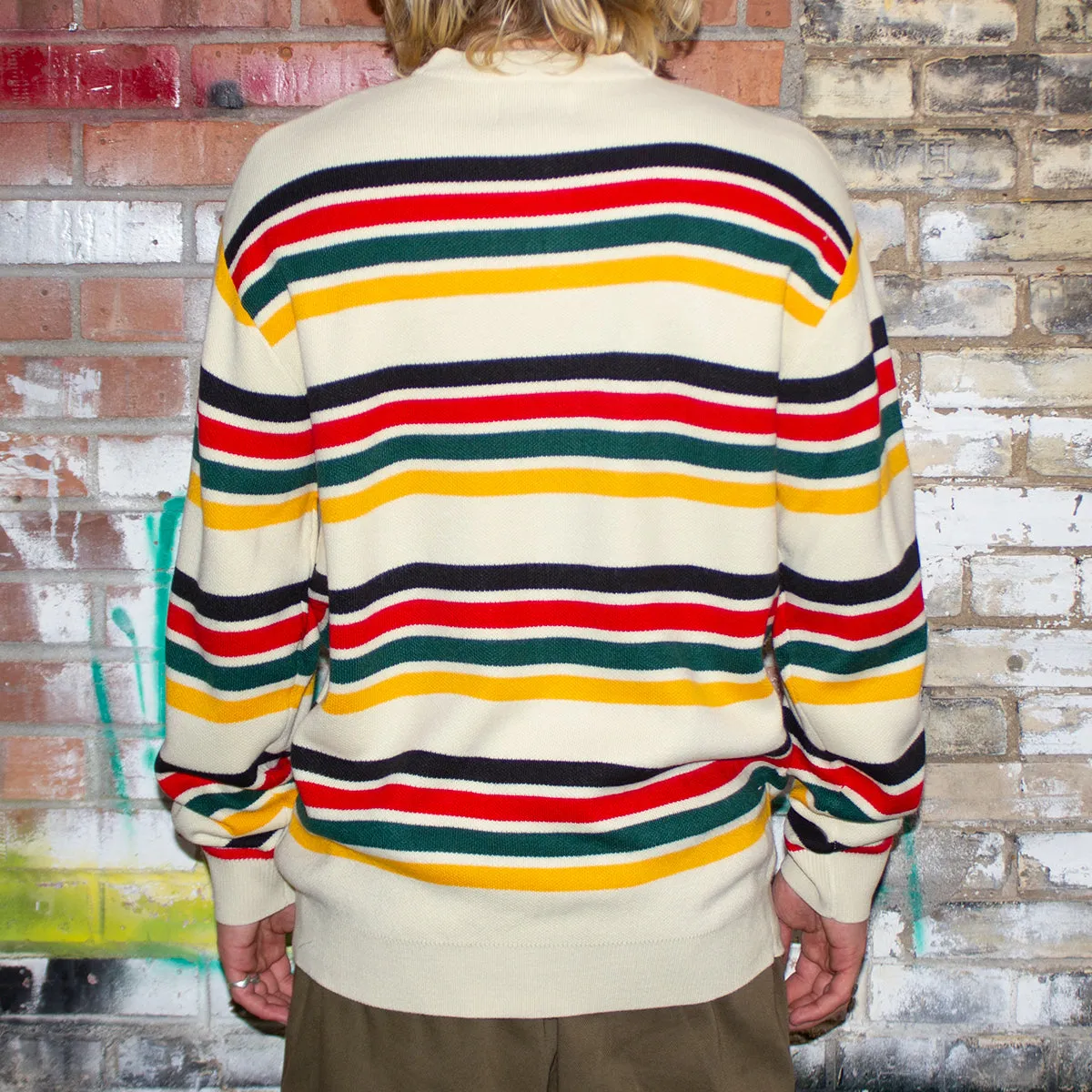 Stripe Knitted Sweater