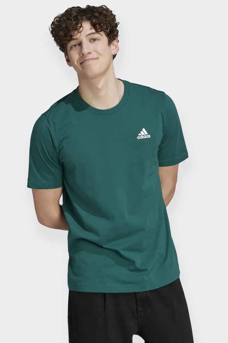 T-SHIRT A MANICA CORTA IN JERSEY VERDE