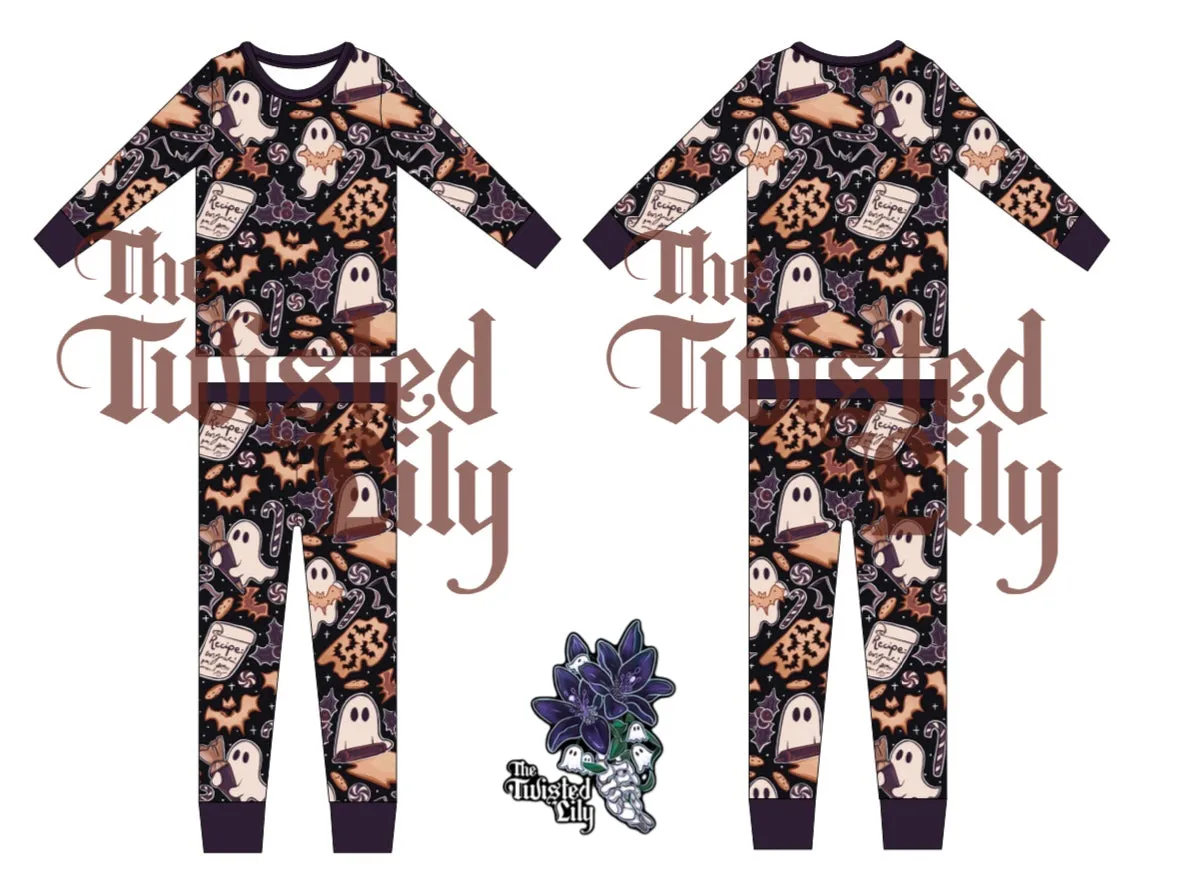 The Ghost of Christmas Cookies Two-Piece Pajama Set- Preorder