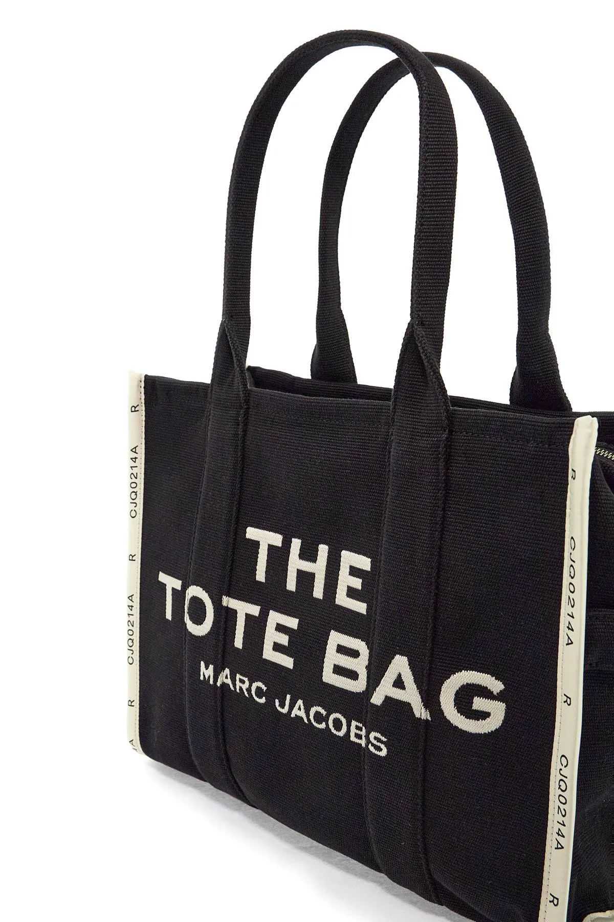 the jacquard large tote bag M0017048 BLACK