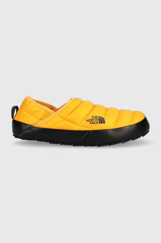 The North Face slippers MEN S THERMOBALL TRACTION MULE V orange color