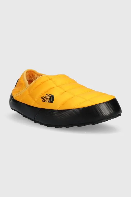 The North Face slippers MEN S THERMOBALL TRACTION MULE V orange color