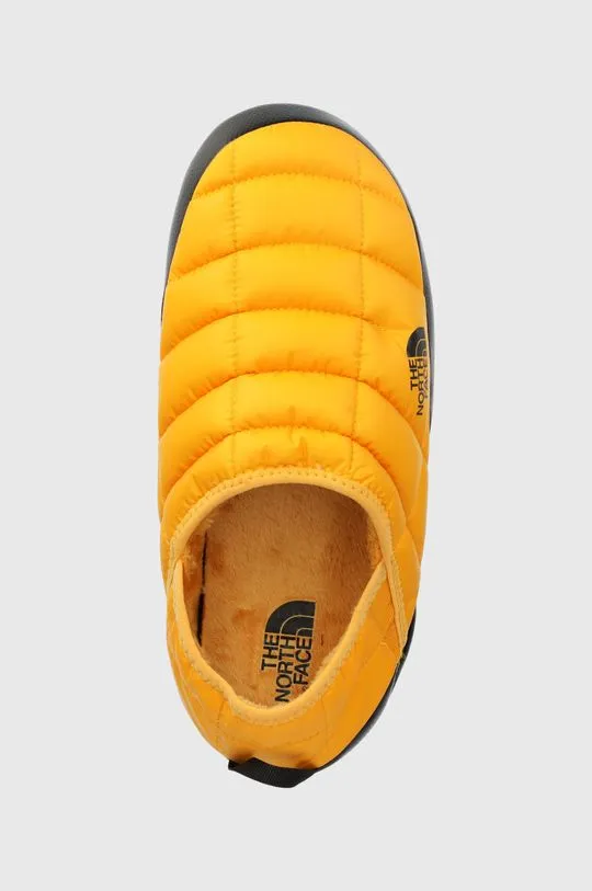 The North Face slippers MEN S THERMOBALL TRACTION MULE V orange color