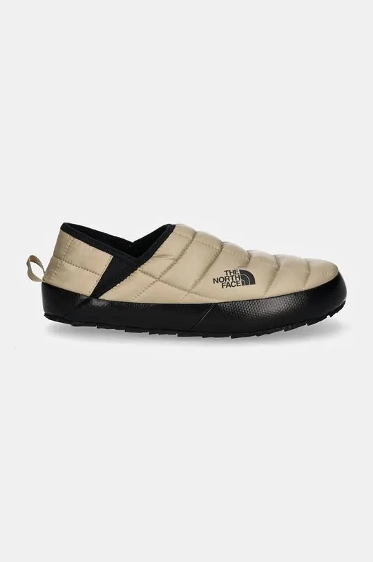 The North Face slippers Thermoball Traction Mule V beige color NF0A3UZNVJU1