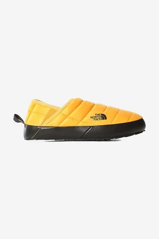 The North Face slippers THERMOBALL TRACTION yellow color NF0A3UZNZU3