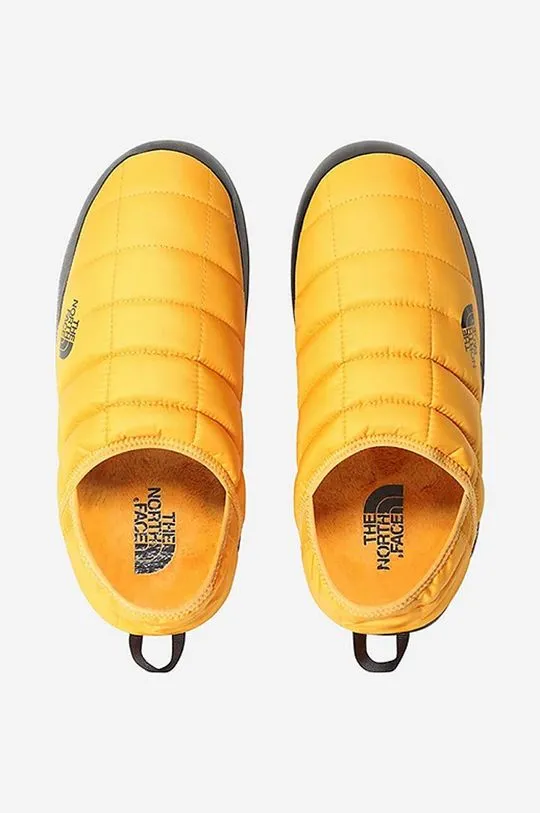 The North Face slippers THERMOBALL TRACTION yellow color NF0A3UZNZU3