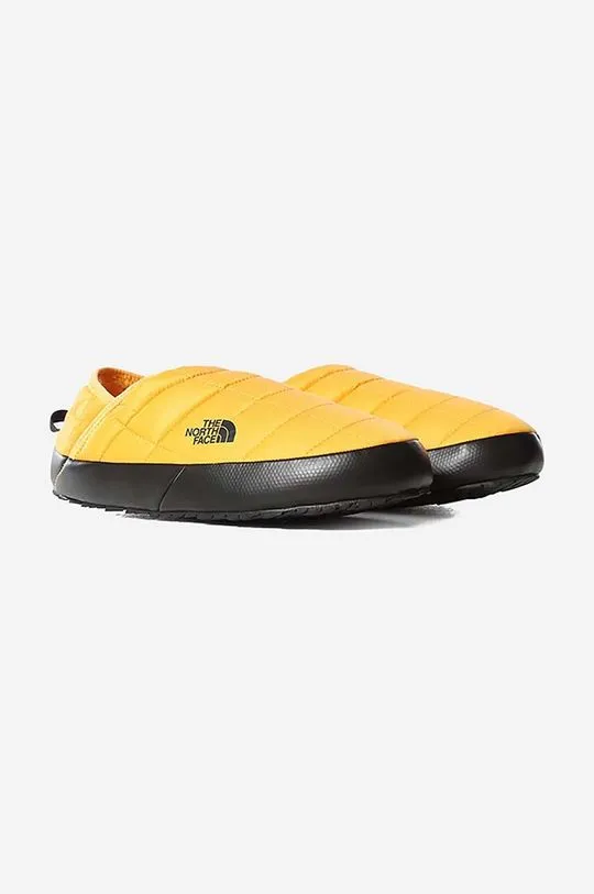 The North Face slippers THERMOBALL TRACTION yellow color NF0A3UZNZU3