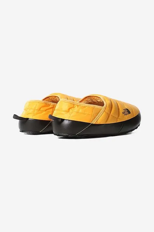 The North Face slippers THERMOBALL TRACTION yellow color NF0A3UZNZU3