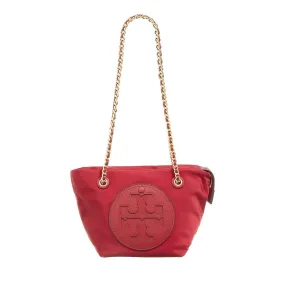 Tory Burch  Ella Small Chain Crossbody Ruby