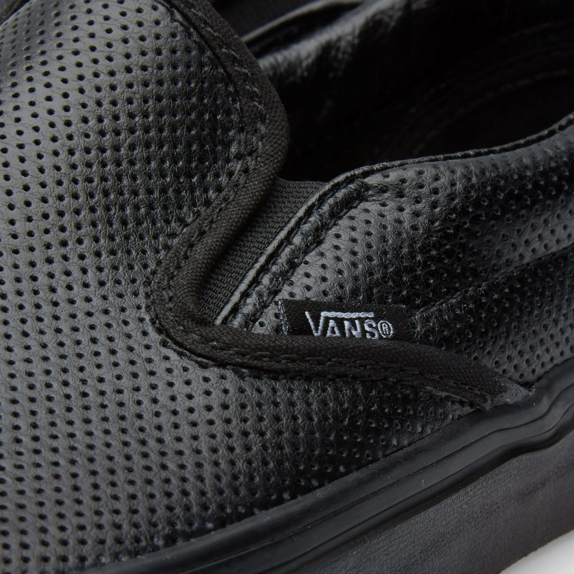 Vans Classic Slip OnBlack Perforated