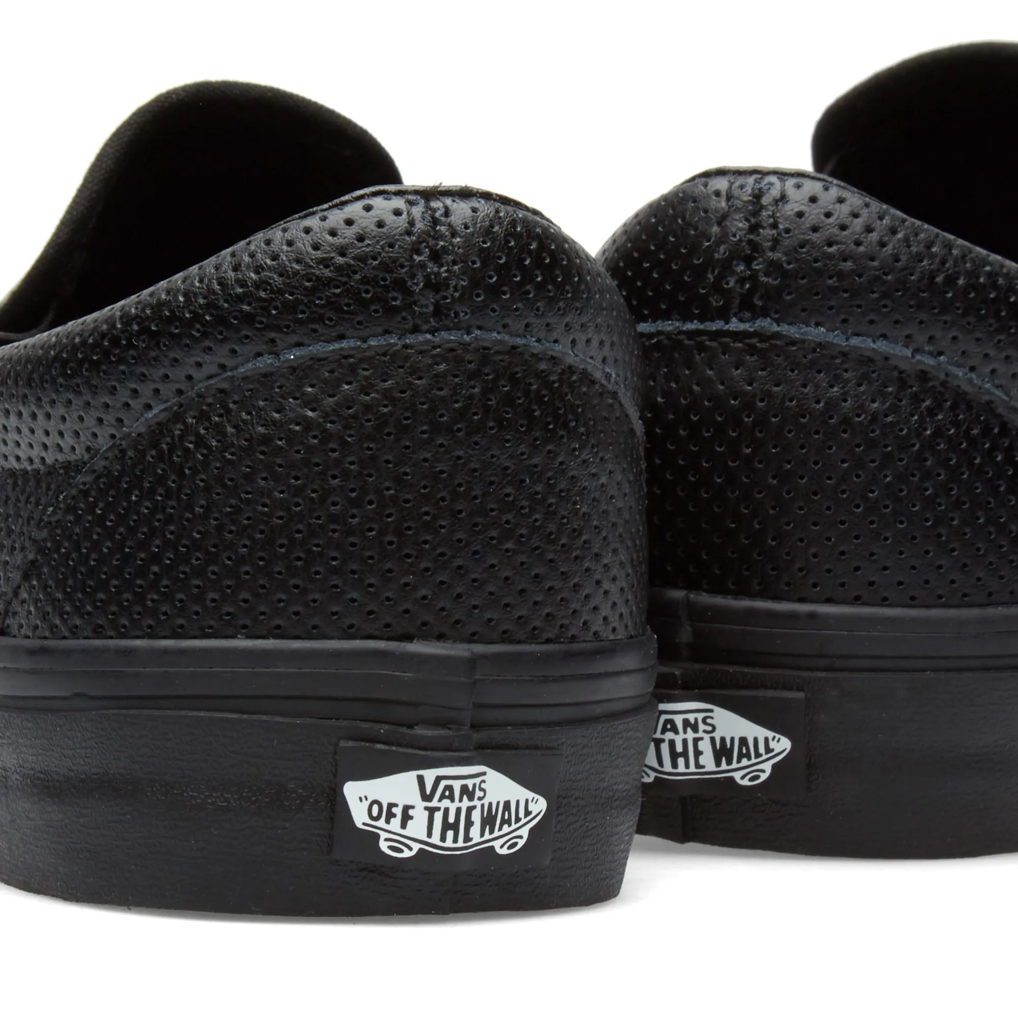 Vans Classic Slip OnBlack Perforated