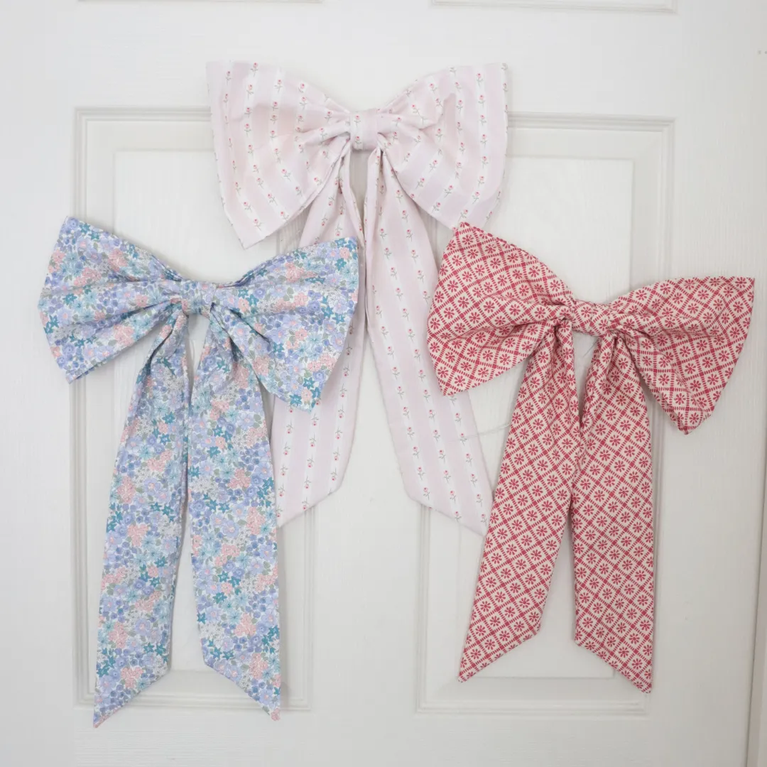 Vintage House Bow Liberty blue