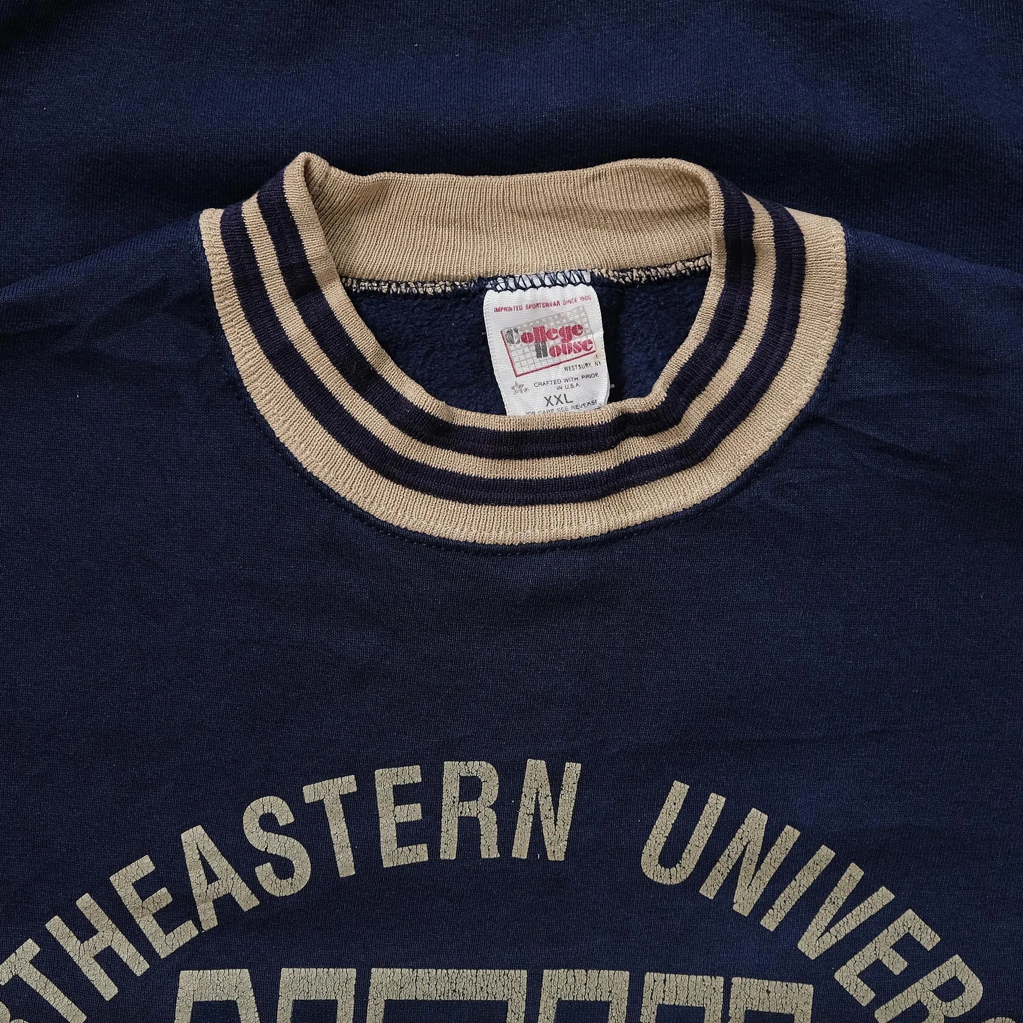 Vintage Northeastern University Sweater XLarge