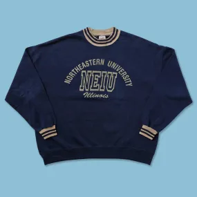 Vintage Northeastern University Sweater XLarge