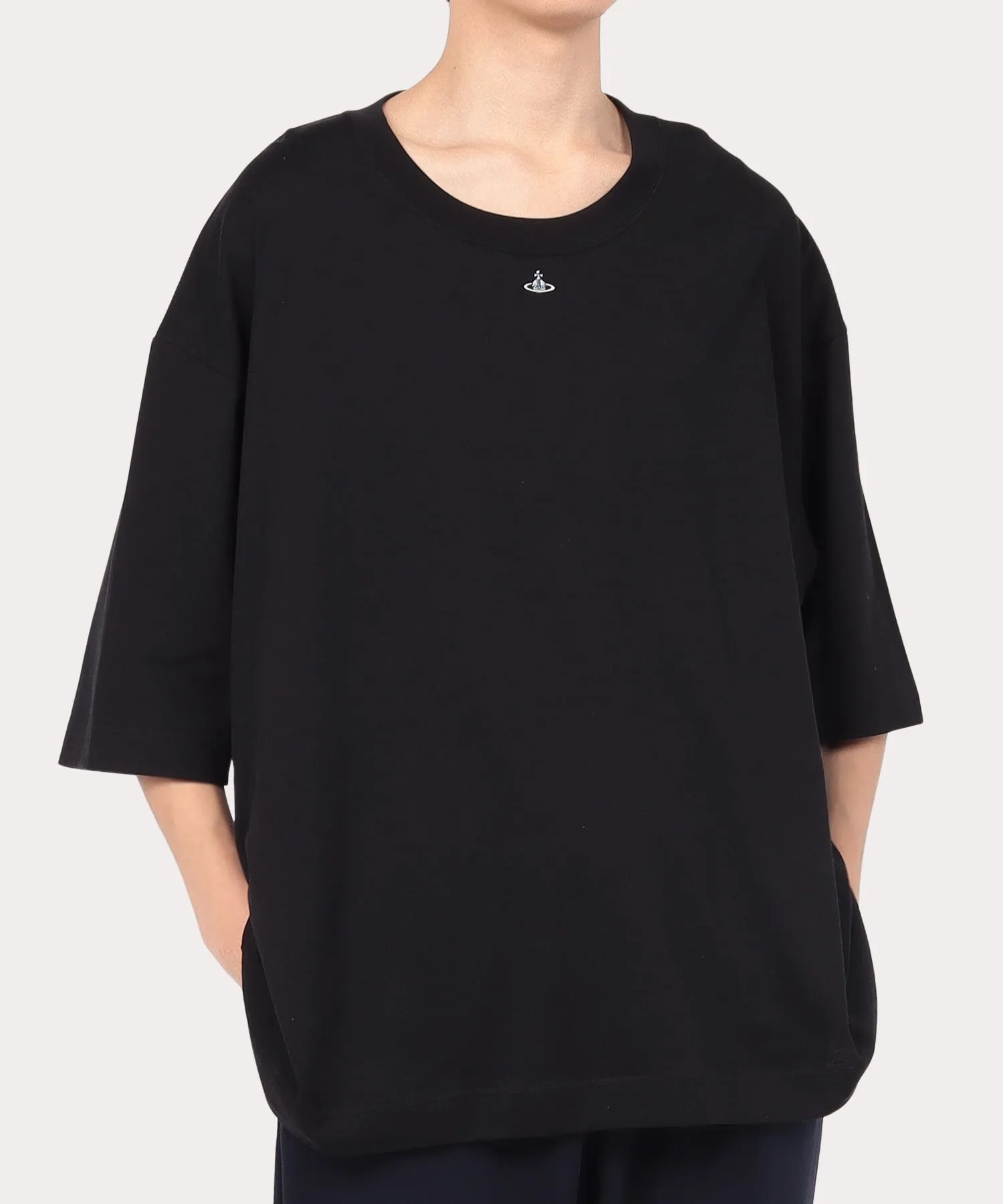 Vivienne Westwood  |Unisex Street Style U-Neck Plain Cotton Short Sleeves