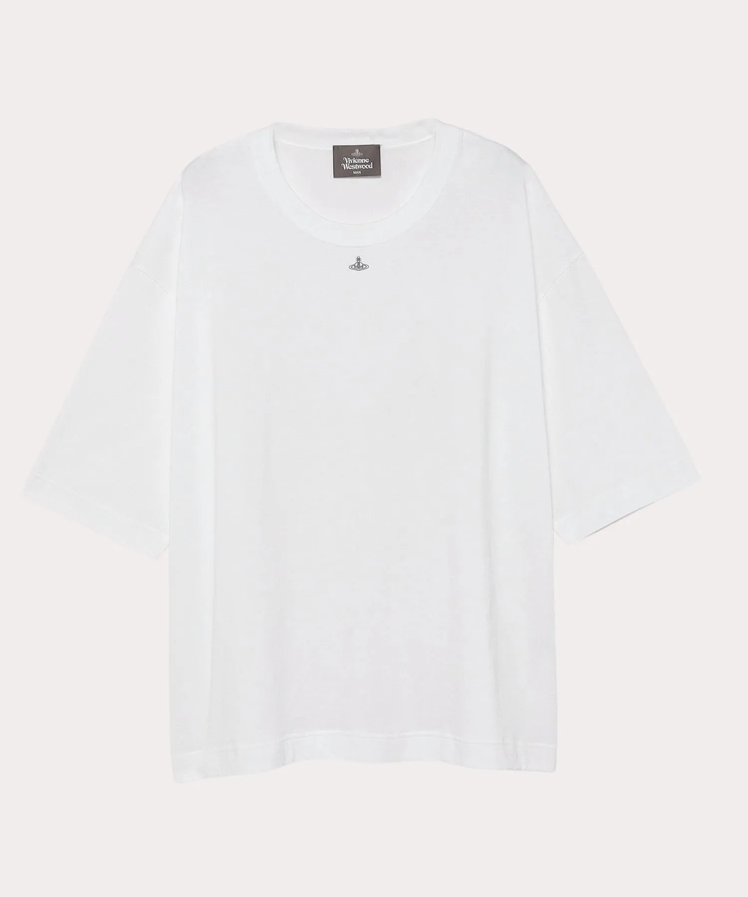 Vivienne Westwood  |Unisex Street Style U-Neck Plain Cotton Short Sleeves